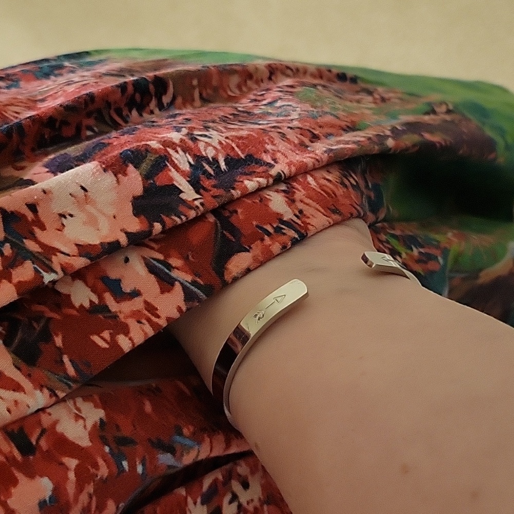 Modcloth Festive Frondescence dress in Cherry Blossom - Picture 9 of 9